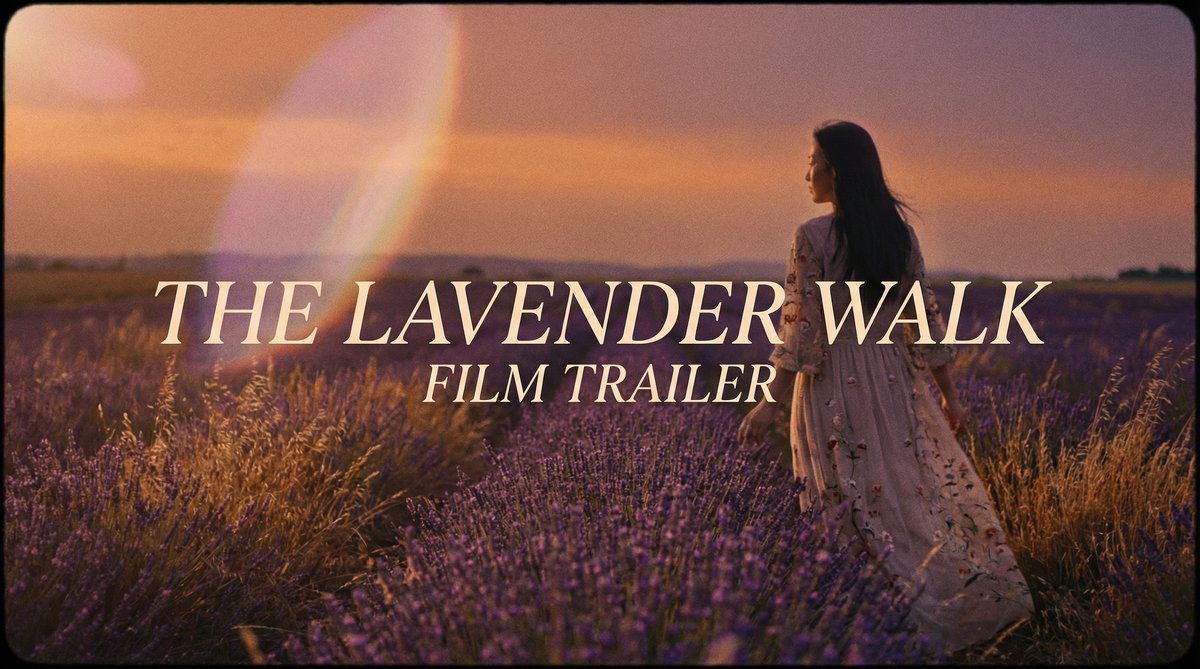 幼幼薰衣草花海唯美视频